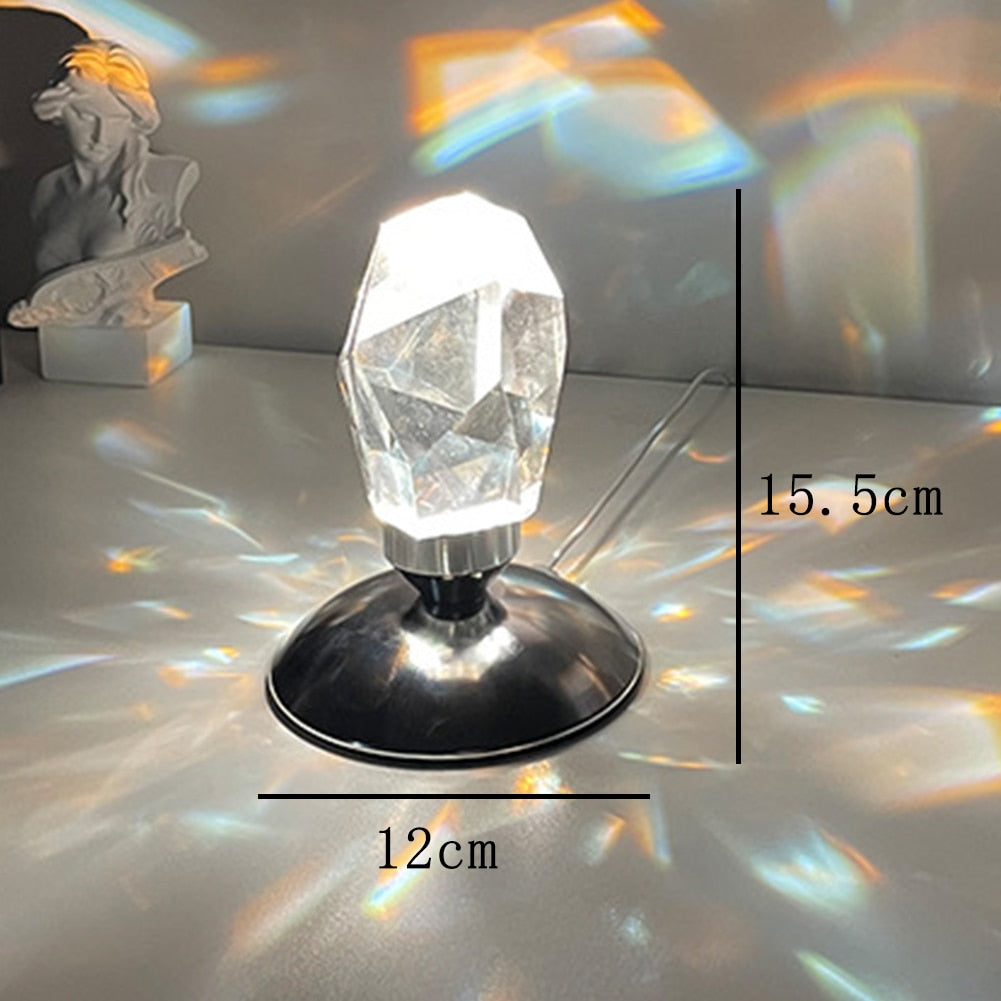 Luxury Crystal Stone Atmosphere Lamp | Kalsten