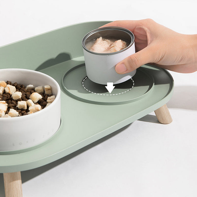 Scandinavian Style Double Feeding Bowl For Your Dog or Cat | Kalsten