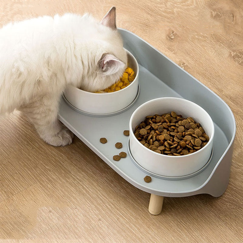Scandinavian Style Double Feeding Bowl For Your Dog or Cat | Kalsten