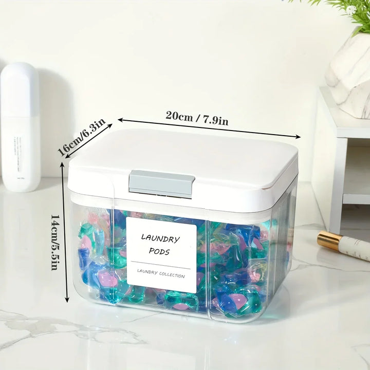 Detergent Pods Storage Box with Lid | Kalsten
