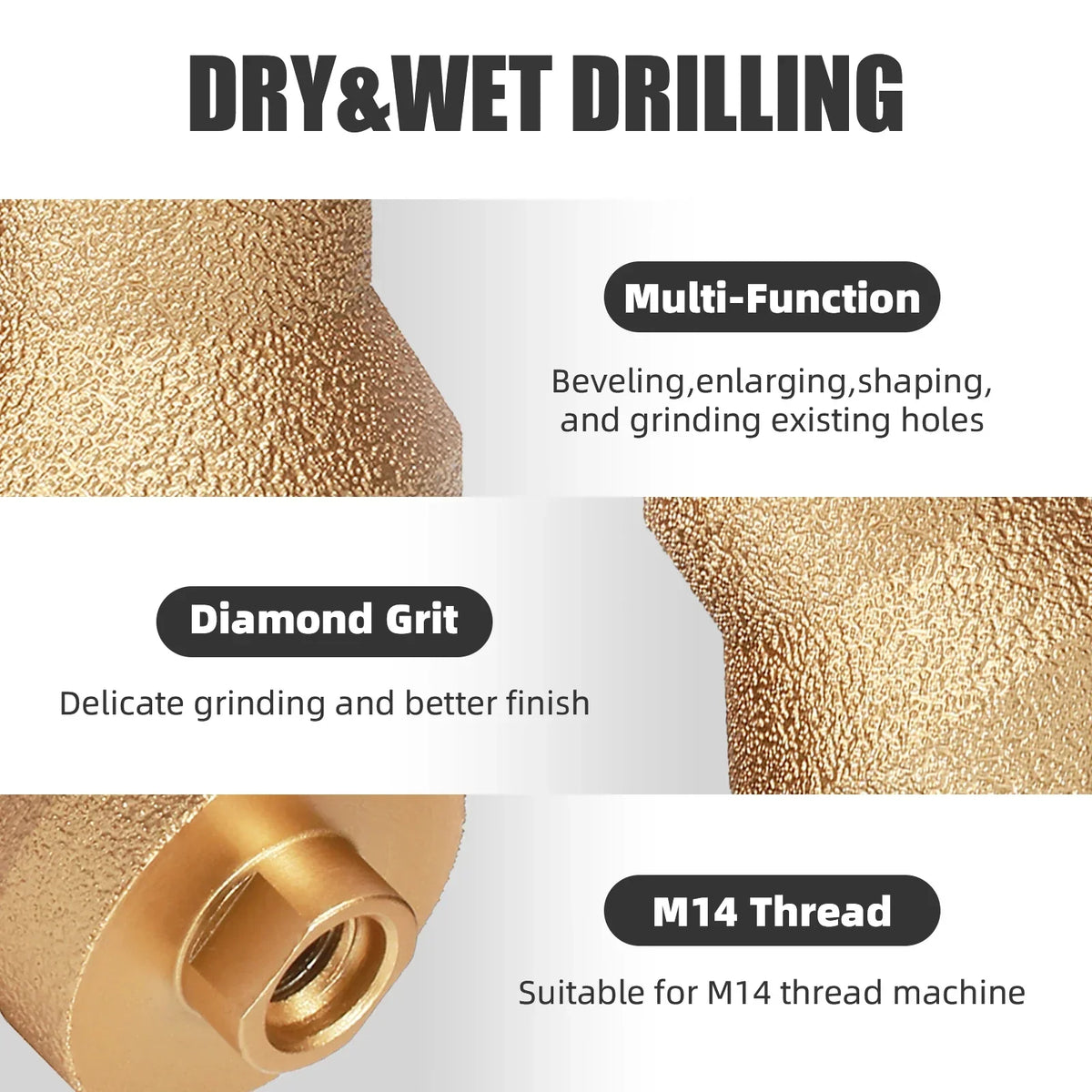 BowLift | Diamond Step Chamfer Drill Bit