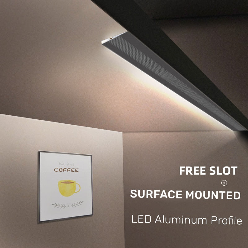 Invisible Surface Aluminum Thin Light Panel | Kalsten