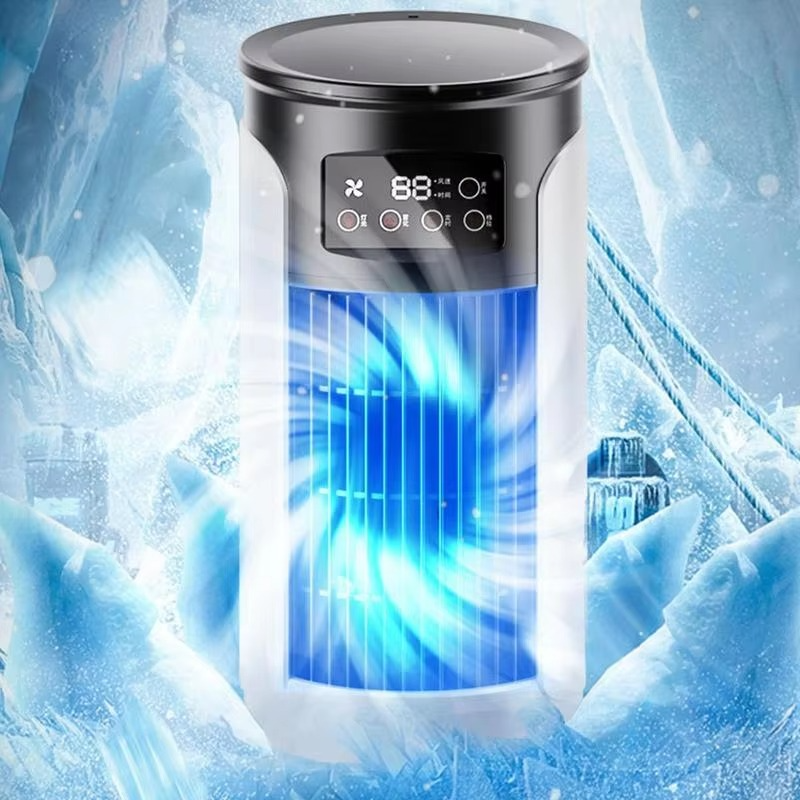 Portable Air Conditioners Fan Evaporative Cooler USB Quiet Timer Room Cooling Small 10 oz Water Tank Personal Cooler Adjustable | Kalsten
