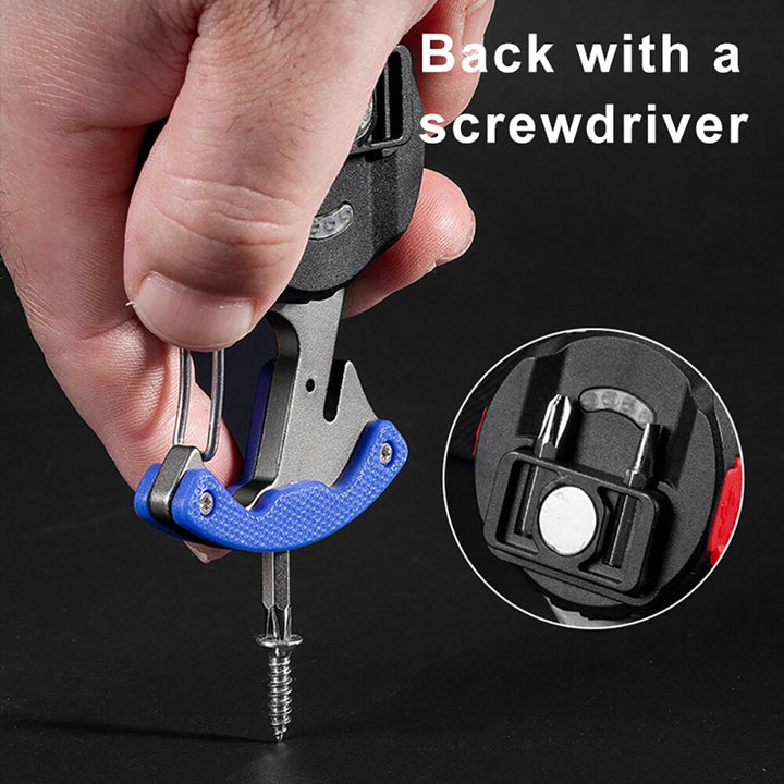 7in1 Pocket Lamp Survival Camping Keychain | Kalsten