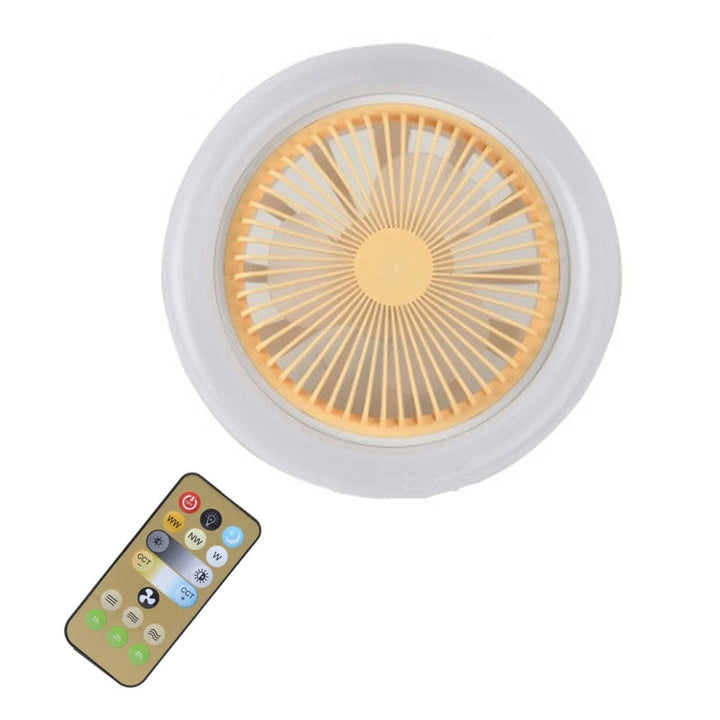 Remote Control Ceiling Fan Lamp - Image 1