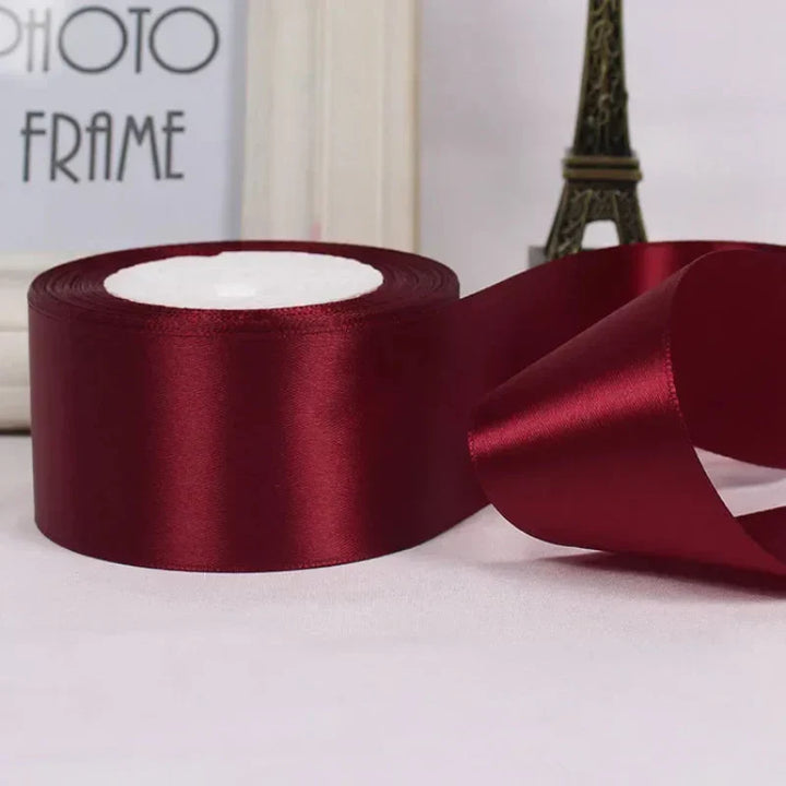 Luxury Satin Gift Wrapping Ribbon – 4-Roll Set