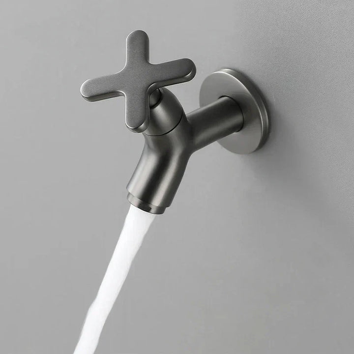 Kalsten | BrassFlow – Wall-Mounted Cold Water Tap in Solid Brass