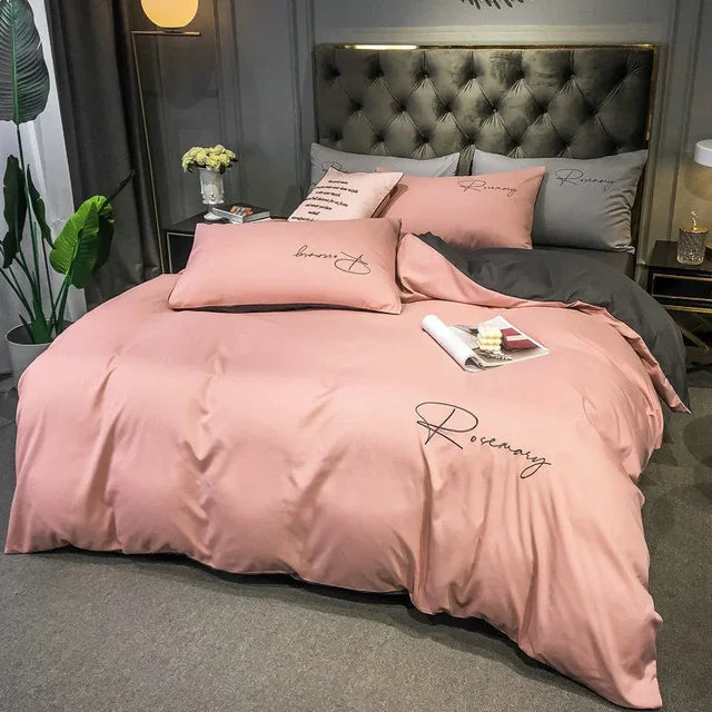 Luxury Duvet Cover with Elegant Embroidery – Soft, Breathable and High Quality | Kalsten
