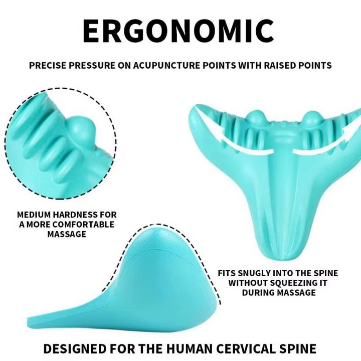 Kalsten | Cervical Neck and Shoulder Stretcher Spine Alignment and Pain Relief Pillow