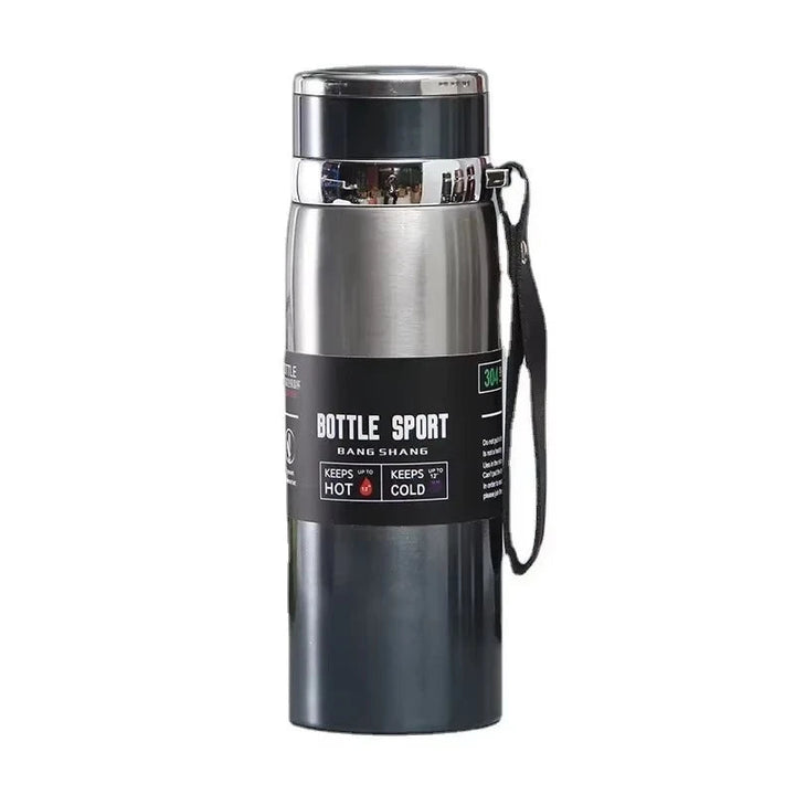 Stainless steel vacuum insulated thermos bottle 1000 ml | Kalsten