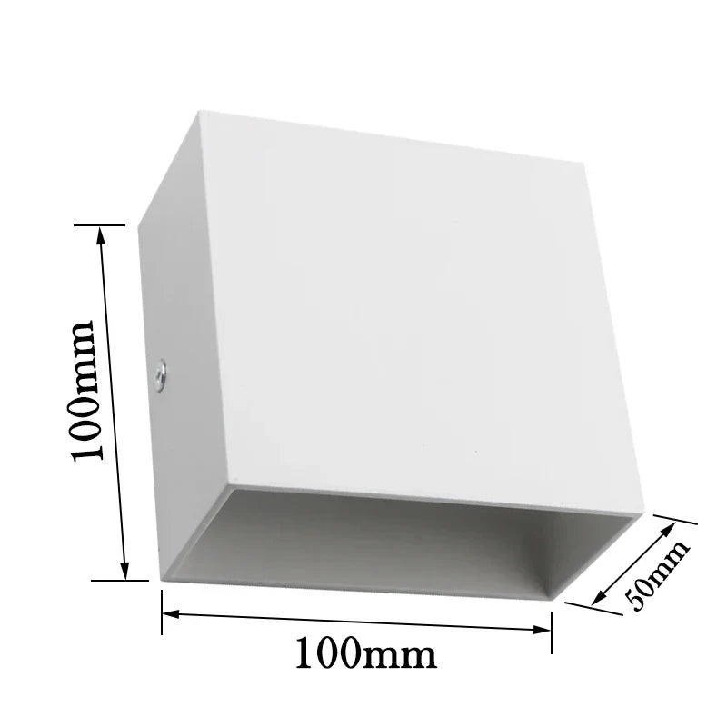 LED Wall Sconces 2-Pack 6W Modern Indoor Wall Lamp - Stylish Lighting Solution for Every Space | Kalsten