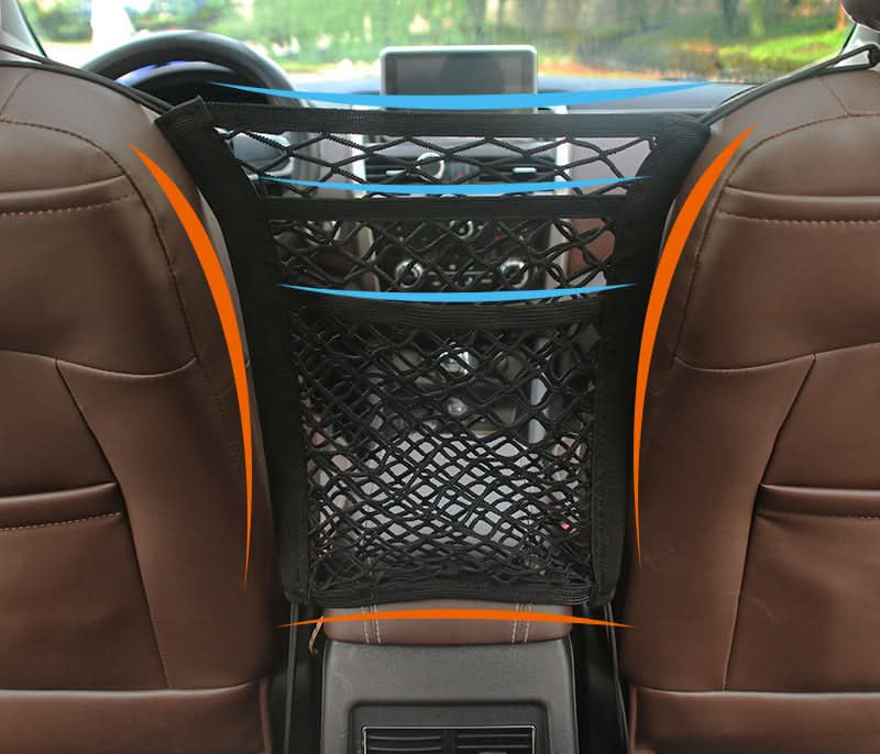Kalsten | Safety Net for Car with Storage Space for Pets