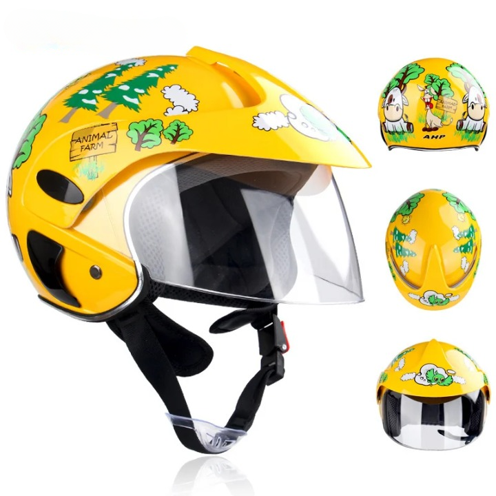 Skanto | Kids' Motocross Helmet for Ages 3–9 – Blaze