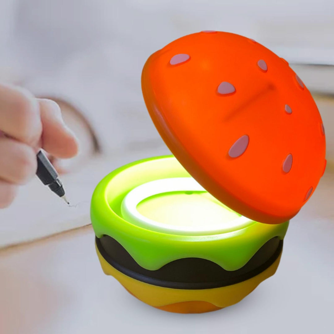 Foldable Wireless Unique Hamburger Table Lamp | Kalsten