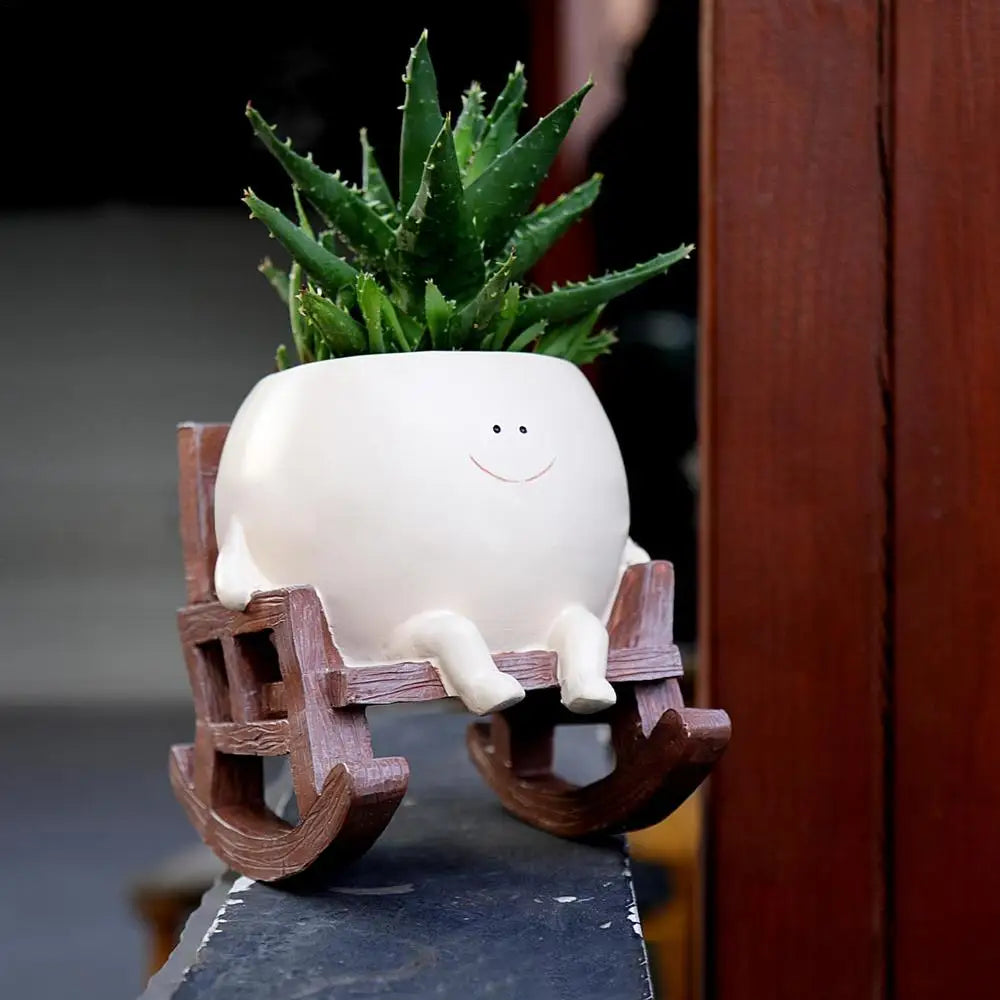 Rocking chair succulent pot | Kalsten