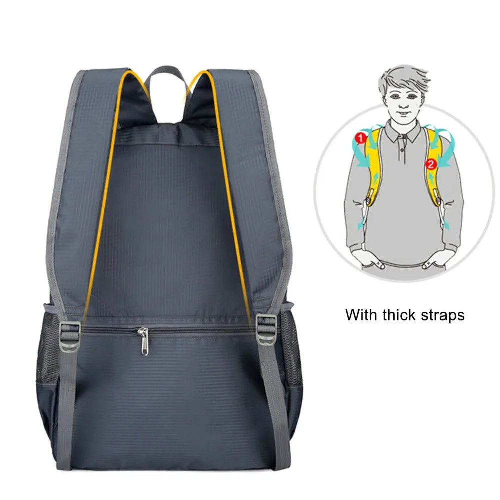 Skanto | Trekparo Foldable Backpack | 30L Ultralight & Waterproof | For Hiking, Camping & Travel | Unisex Daypack