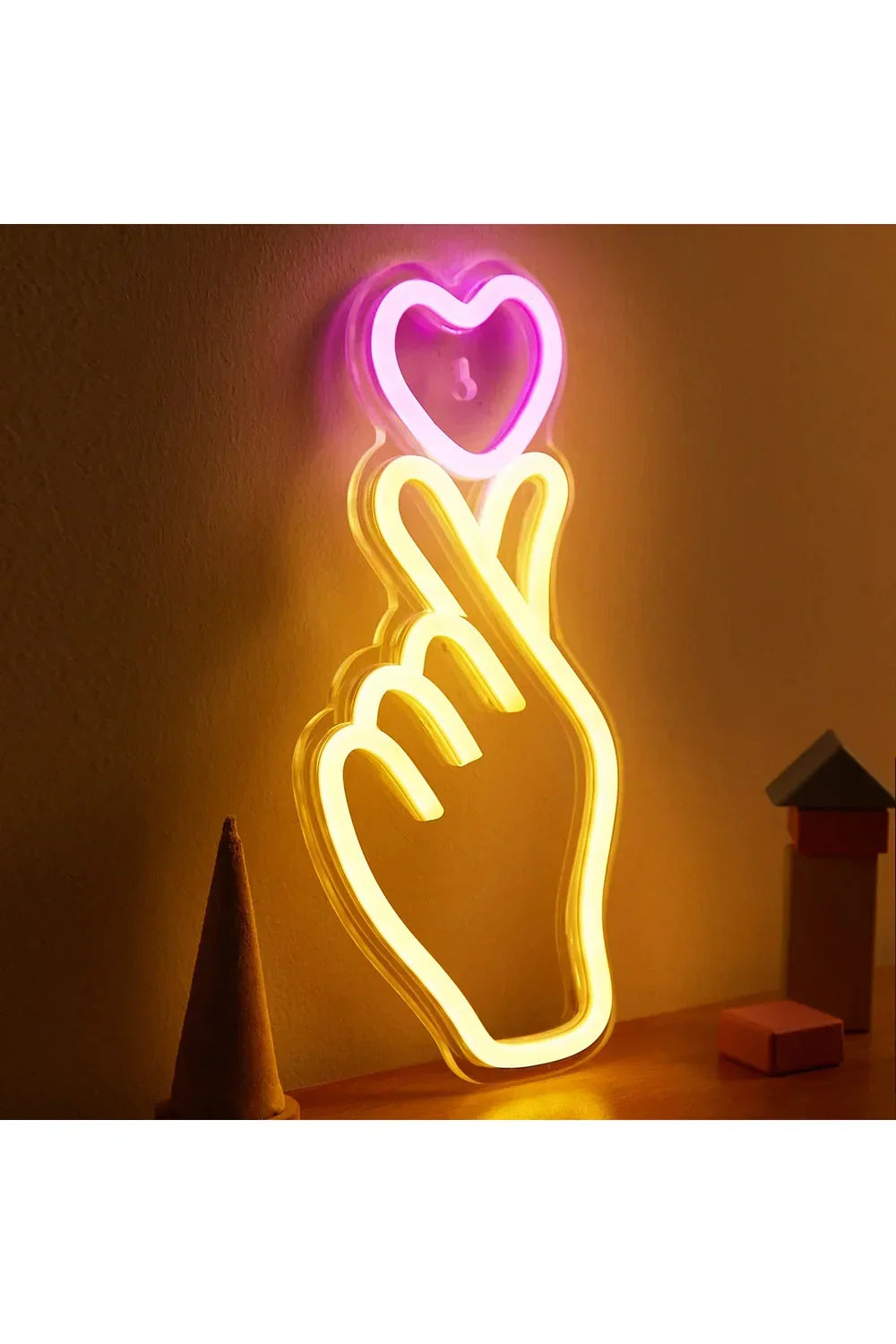 Hand Heart LED Neon | Kalsten
