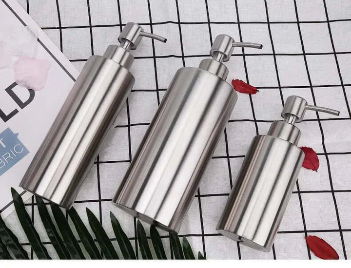 Kalsten | Elegant Stainless Steel Hand Pump Soap Dispenser 250ml/350ml/550ml