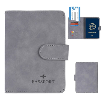 BowLift | Passport holder Travello | RFID protection | Real leather look | For women & men
