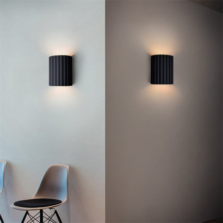 Folding Color Resin LED Wall Light Lamp | Kalsten