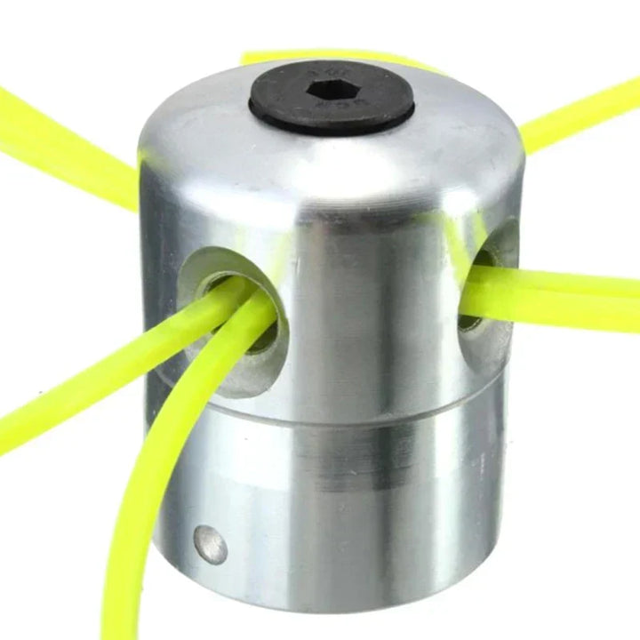 Kalsten | Universal-Thread Head Trimaro X4 | Aluminum Head with 4 Cutting Threads | For Brush Cutters & Lawn Trimmers