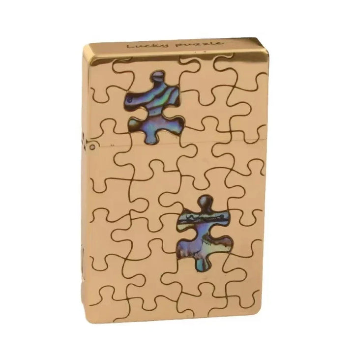 Classic Vintage Brass Windproof Lighter | Kalsten