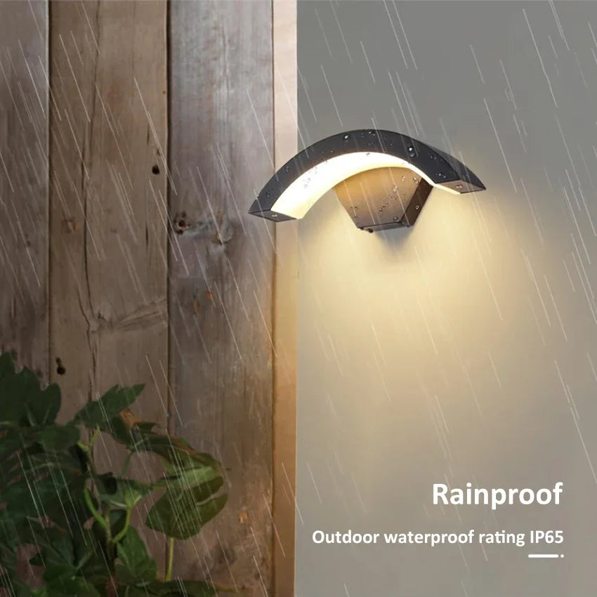18W LED Outdoor Waterproof Wall Light with Motion Sensor | Kalsten