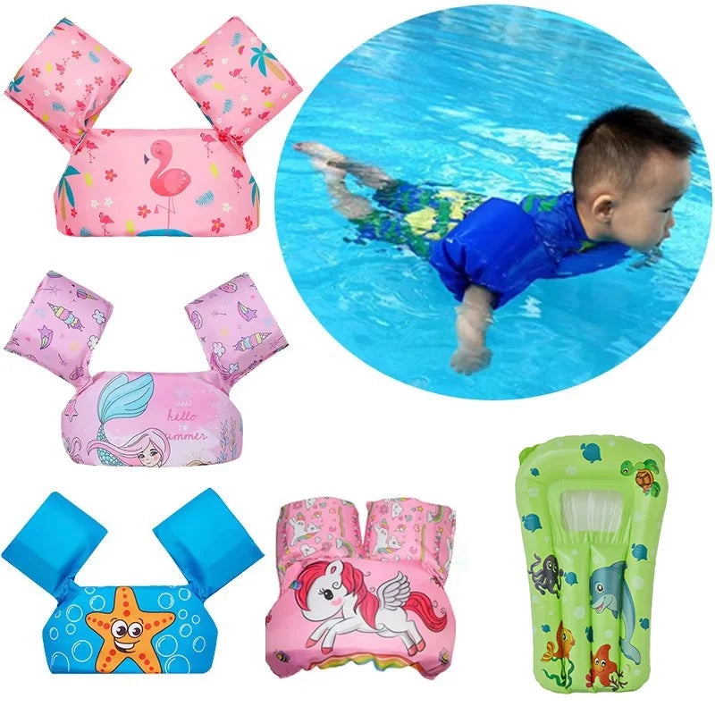 Kalsten | FLOTTY Kids Swim Aid | Life Jacket with Arm Wings | Adjustable Double Buckle | For Children up to 25 kg