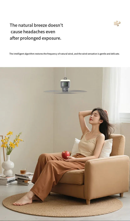12000mAh Portable Ceiling & Camping Fan – Outdoor Tent Air Circulator and Cooling Fan | Karnz
