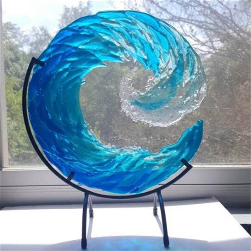 Kalsten |  Sculpture of Ocean Wave - AquaWave