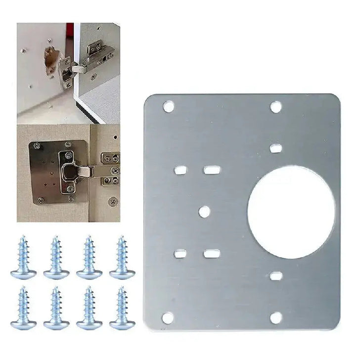 Kalsten | 2+2 | Hinge Repair Plates Set [INCLUSIVE Screws]