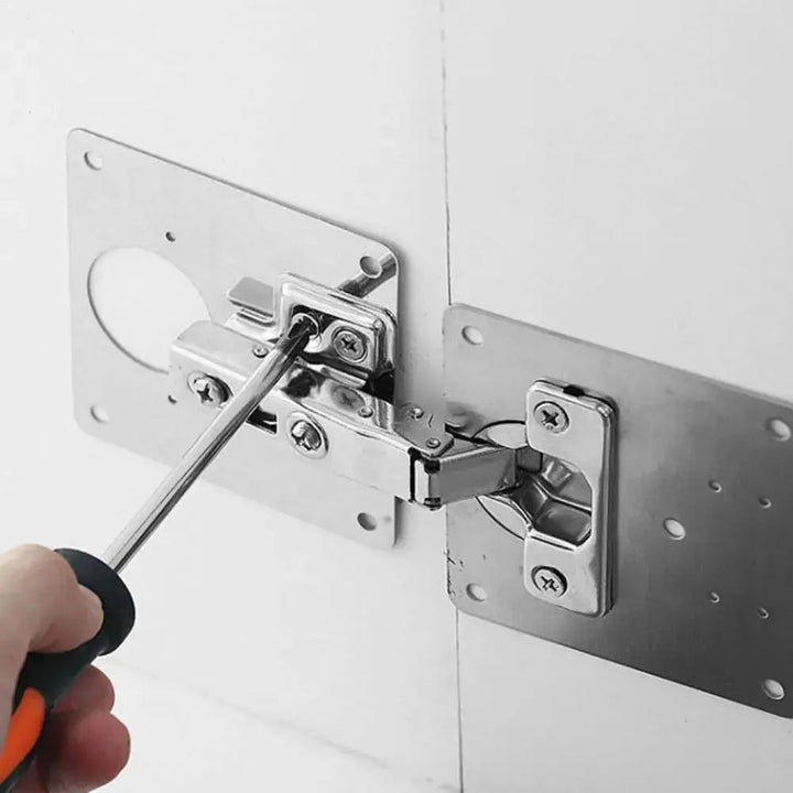 Kalsten | 2+2 | Hinge Repair Plates Set [INCLUSIVE Screws]