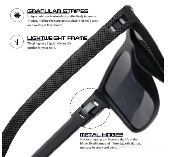 Kalsten | ZichtZeker 3-Piece Set Polarized Sunglasses – UV400 Protection & Comfort