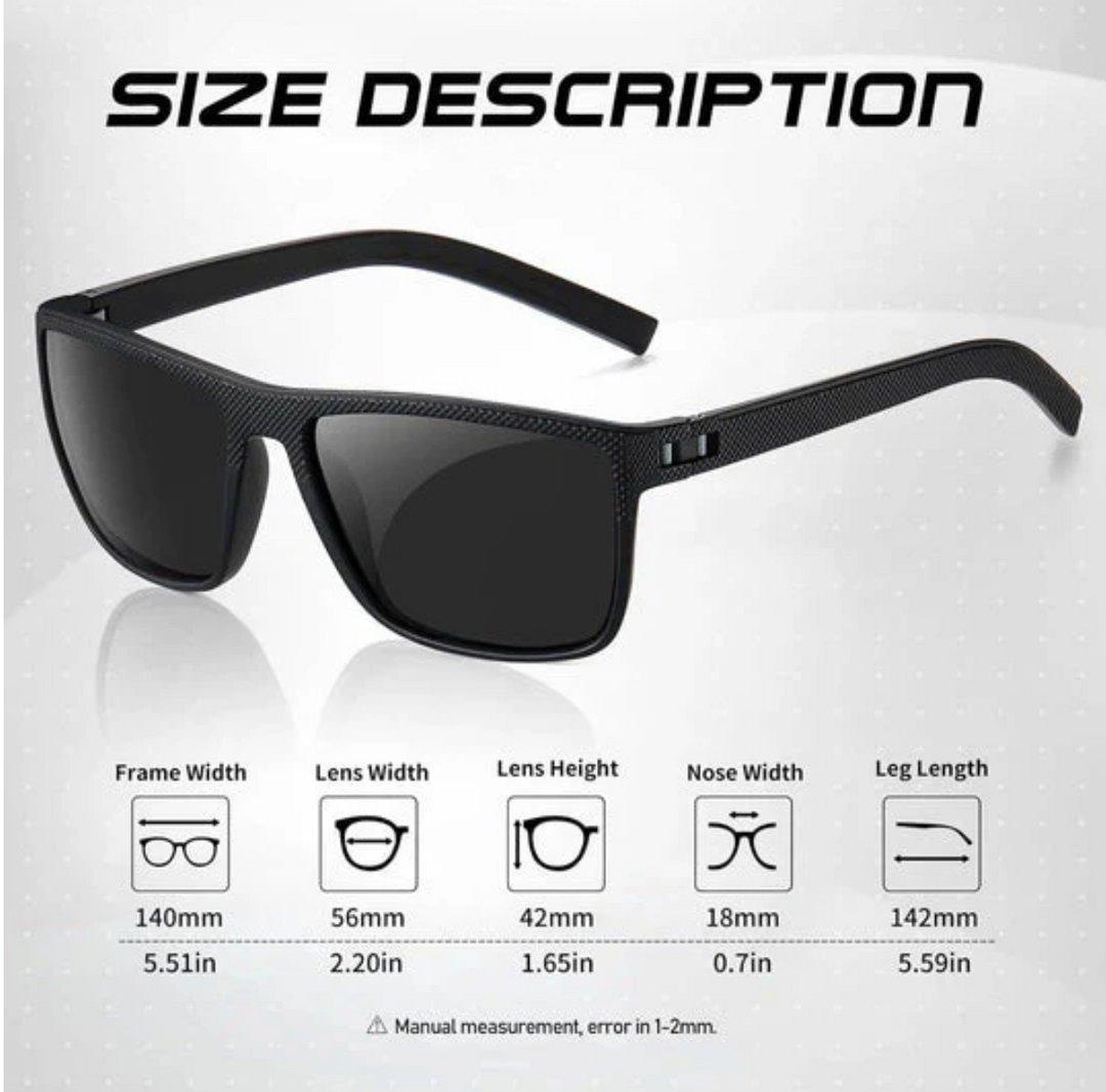 Kalsten | ZichtZeker 3-Piece Set Polarized Sunglasses – UV400 Protection & Comfort