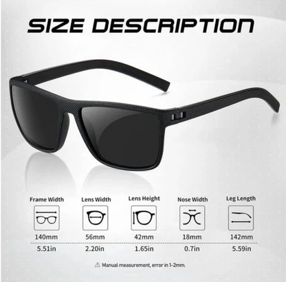 ZichtZeker 3-piece Set Polaroid Sunglasses – UV400 Protection & Comfort | Karnz