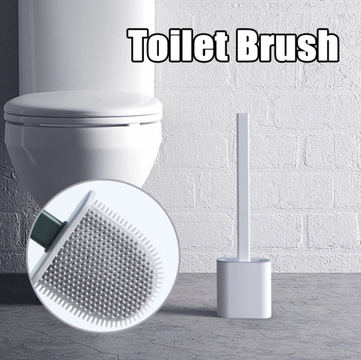 Kalsten | FlexiClean Toilet Brush – Hygienic Silicone Design for Easy Cleaning