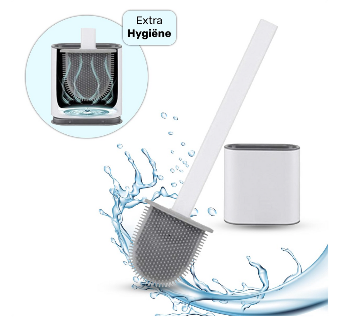 Kalsten | FlexiClean Toilet Brush – Hygienic Silicone Design for Easy Cleaning