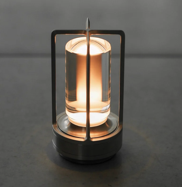 Rechargeable Wireless LuxuryGlow Table Lamp - Elegant Wireless Lamp for Any Mood | Kalsten