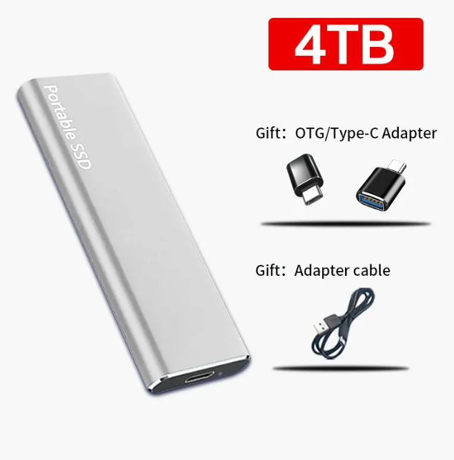 Kalsten | 4TB USB-C Portable External Hard Drive for PC & Mac