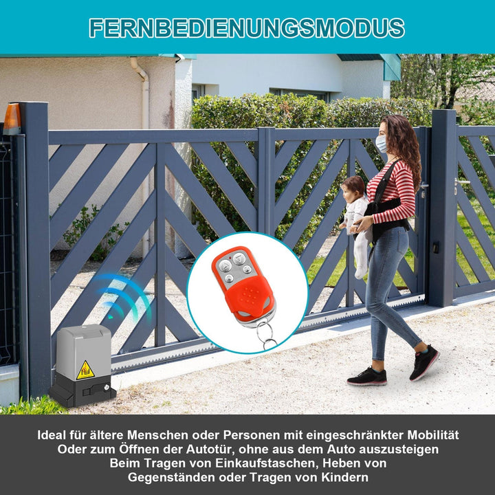 Sliding Gate Drive Garage Door Drive with App Control 370W/550W | Kalsten
