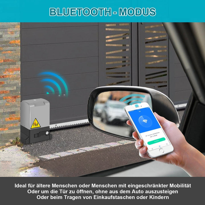 Sliding Gate Drive Garage Door Drive with App Control 370W/550W | Kalsten