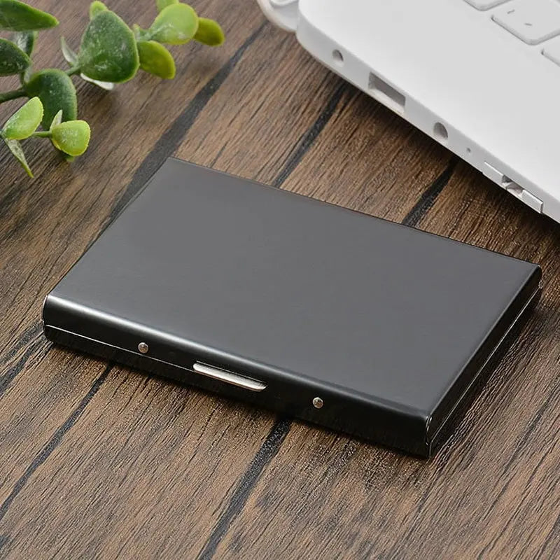 Kalsten | Slim RFID-blocking stainless steel wallet for cards
