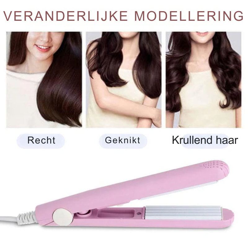 BowLift | Bella™ Mini Curling Iron l Curls your hair beautifully in just 5 minutes!