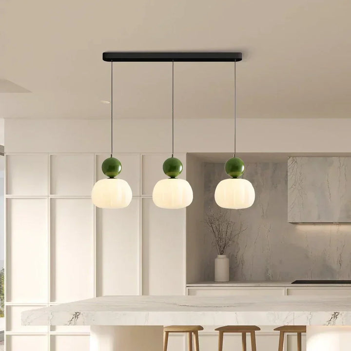 Art Deco Glass Pendant Ceiling Light Kalsten