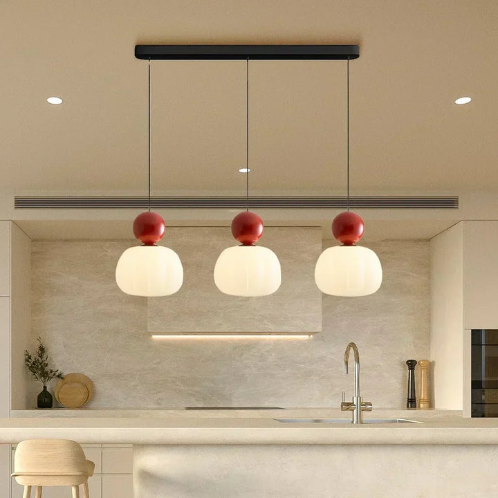 Art Deco Glass Pendant Ceiling Light Kalsten