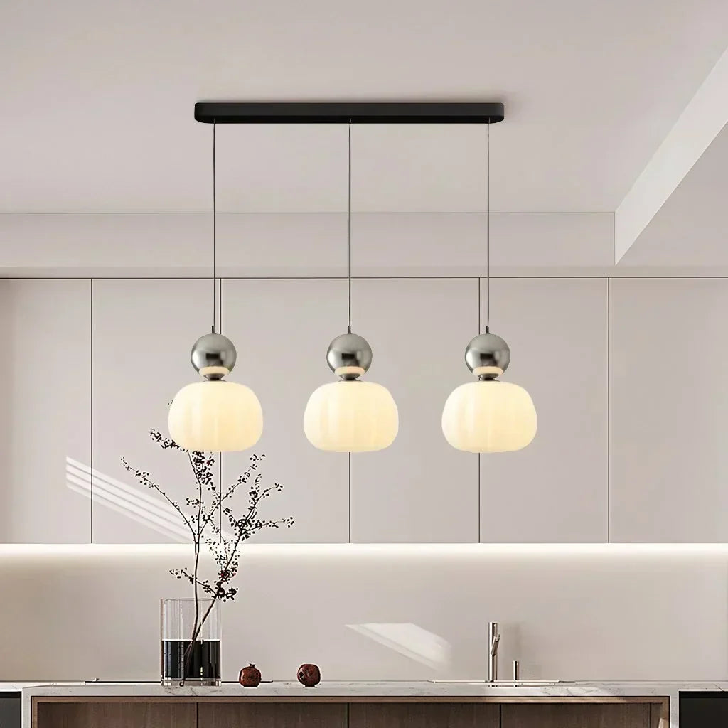 Art Deco Glass Pendant Ceiling Light Kalsten