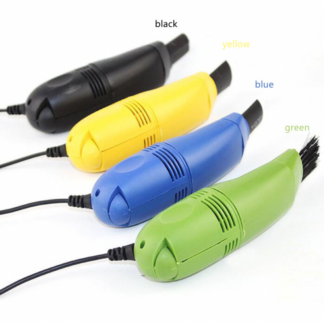 Kalsten | Mechanical Mini Computer Laptop Vacuum USB Keyboard Cleaner Brush Dust Collector Phone Cleaning Gadgets Supplies