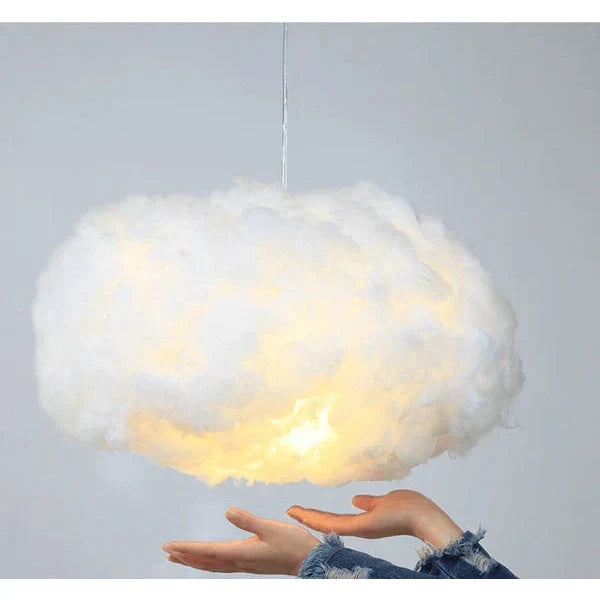 BowLift | Dreamy Cloud Lamp | Soft Ceiling Lightsing for Bedroom Decor