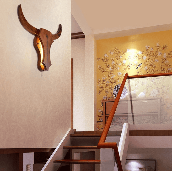 Nordic Style Bull Head Creative Lamps | Kalsten