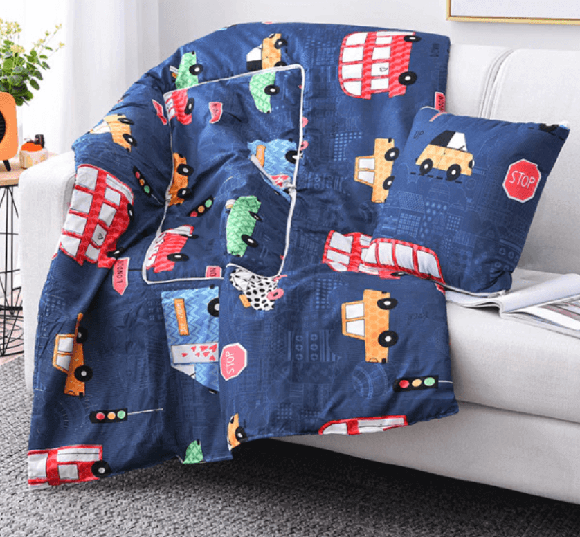 BowLift | 2In1 Colorful Cartoon Pillow Blanket